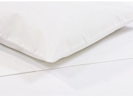 54" x 80" x 12" T-250 Super Soft White Full Fitted Sheets